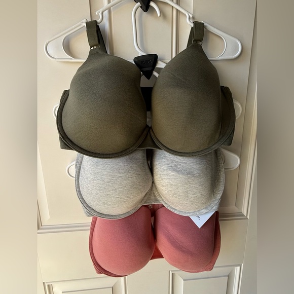 Fruit of the Loom NWT BeyondSoft T-Shirt Bras 3-pack 38DDD/38F - Picture 1 of 9